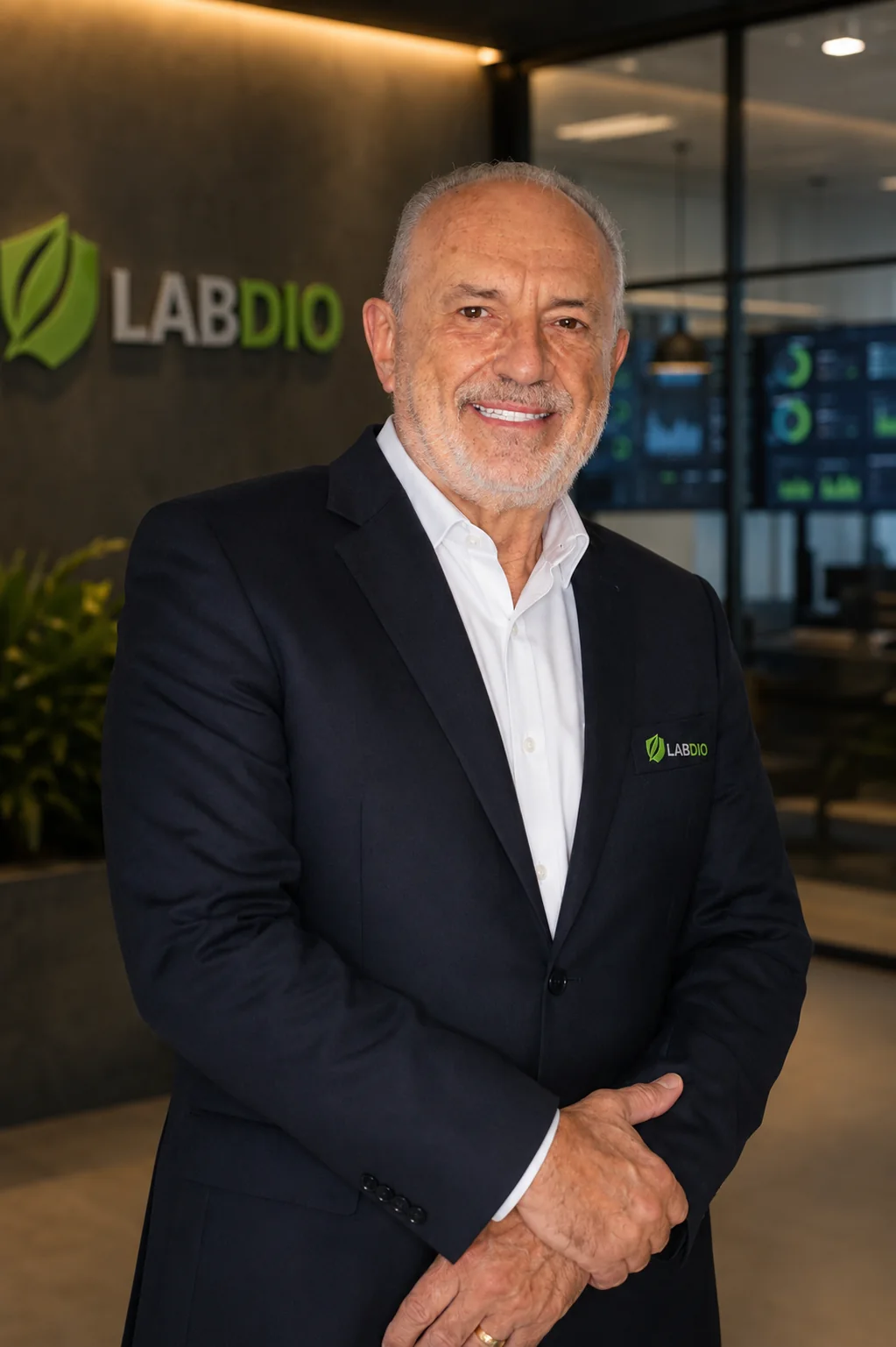Retrato corporativo de Luiz Alberto Bardal