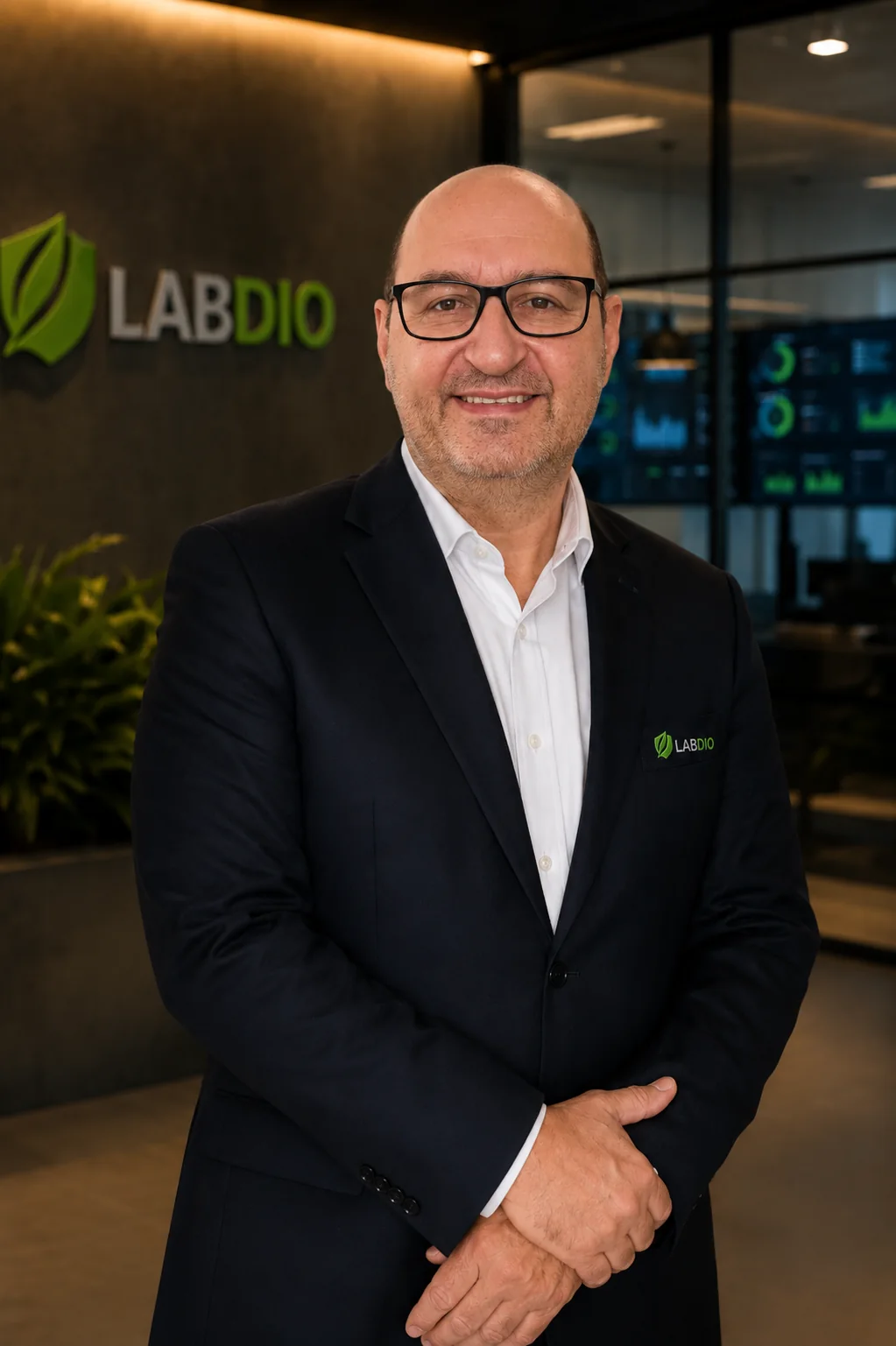 Retrato corporativo de Marcelo Prado